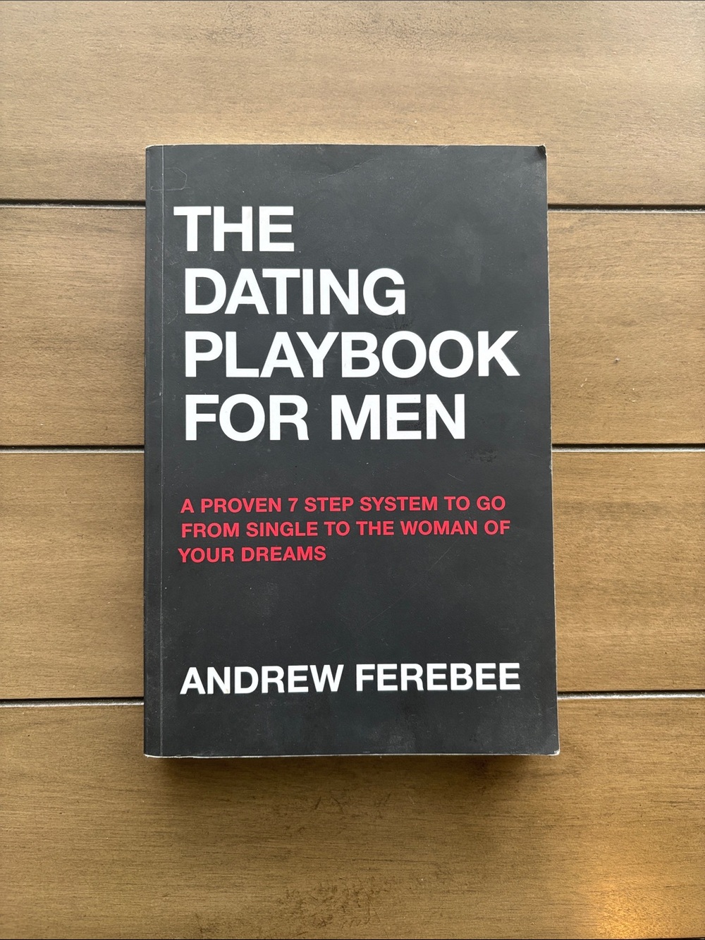The Dating Playbook for Men by Andrew Ferebee Paperback Book